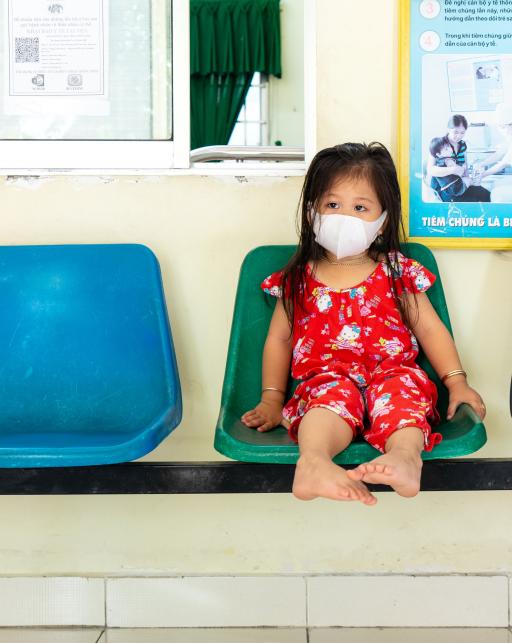 Children with dengue