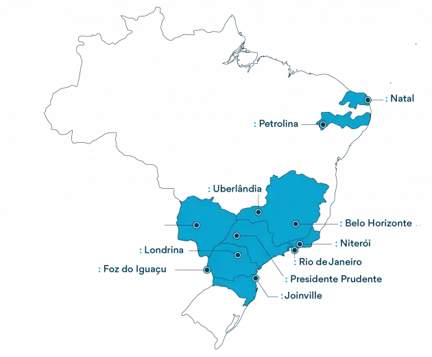 Brazil Map WMP